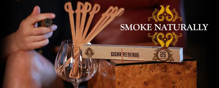 Cigar Reserve Cedar Spills and Cigars
